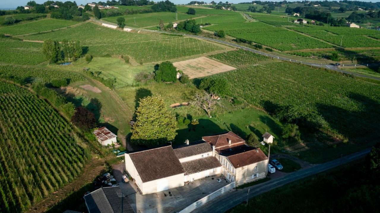 Chambre D'Hote Pres Bordeaux Au Chateau Camponac Bourg-sur-Gironde 외부 사진